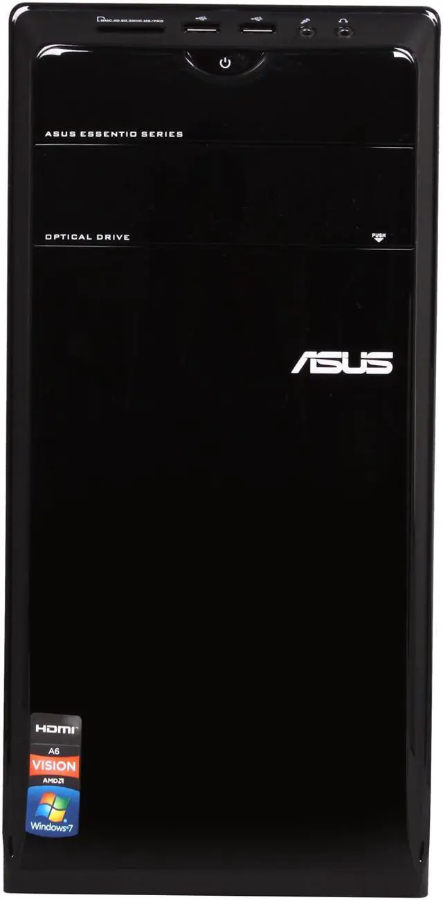 Alt view image 2 of 7 - ASUS Desktop PC CM1740-US-2AF AMD A6-3620 4GB DDR3 1TB HDD AMD Radeon HD 6530D Windows 7 Home Premium 64-Bit