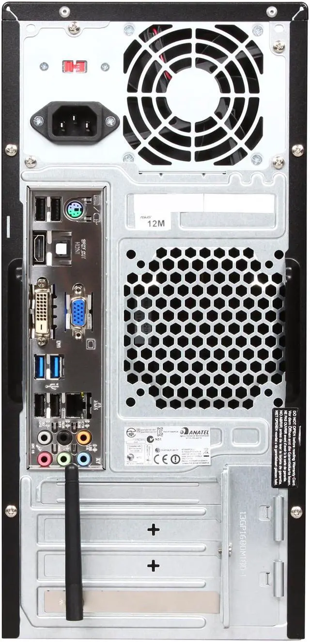 Alt view image 6 of 7 - ASUS Desktop PC CM1740-US-2AF AMD A6-3620 4GB DDR3 1TB HDD AMD Radeon HD 6530D Windows 7 Home Premium 64-Bit