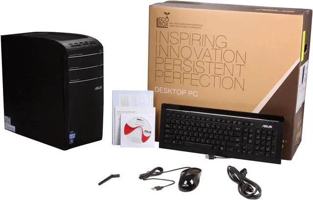 Alt view image 7 of 7 - ASUS Desktop PC CM6870-US-3AB Intel Core i7-3770 16GB DDR3 2TB HDD Intel HD Graphics 4000 Windows 7 Home Premium 64-Bit