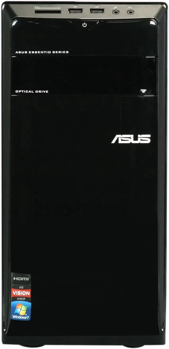Alt view image 2 of 9 - ASUS Desktop PC CM1740-US-2AG AMD A8-3820 8GB DDR3 1TB HDD AMD Radeon HD 7470 1GB DDR3 Windows 7 Home Premium 64-Bit