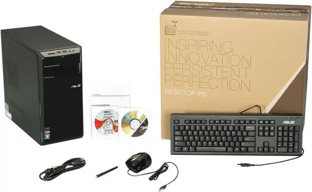 Alt view image 9 of 9 - ASUS Desktop PC CM1740-US-2AG AMD A8-3820 8GB DDR3 1TB HDD AMD Radeon HD 7470 1GB DDR3 Windows 7 Home Premium 64-Bit