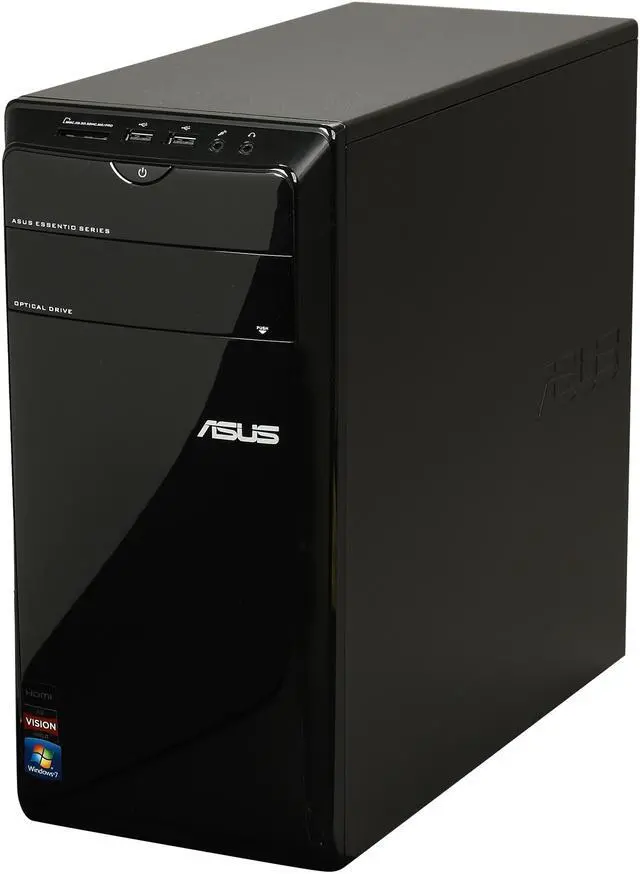 Alt view image 3 of 9 - ASUS Desktop PC CM1740-US-2AH AMD A8-3820 6GB DDR3 500GB HDD AMD Radeon HD 6550D Windows 7 Home Premium 64-Bit