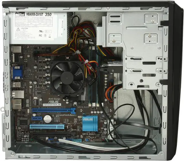 Alt view image 6 of 9 - ASUS Desktop PC CM1740-US-2AH AMD A8-3820 6GB DDR3 500GB HDD AMD Radeon HD 6550D Windows 7 Home Premium 64-Bit