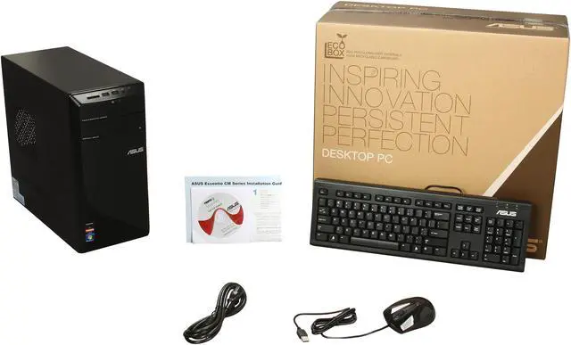 Alt view image 9 of 9 - ASUS Desktop PC CM1740-US-2AH AMD A8-3820 6GB DDR3 500GB HDD AMD Radeon HD 6550D Windows 7 Home Premium 64-Bit