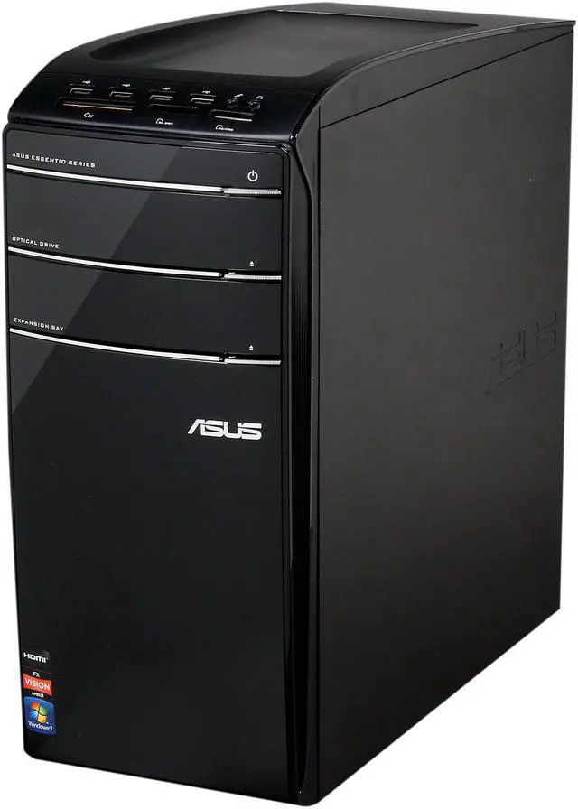 Alt view image 3 of 7 - ASUS Desktop PC CM1831-US-3AA AMD FX-Series FX-8120 8GB DDR3 2TB HDD ATI Radeon 3000 IGP Windows 7 Home Premium 64-Bit