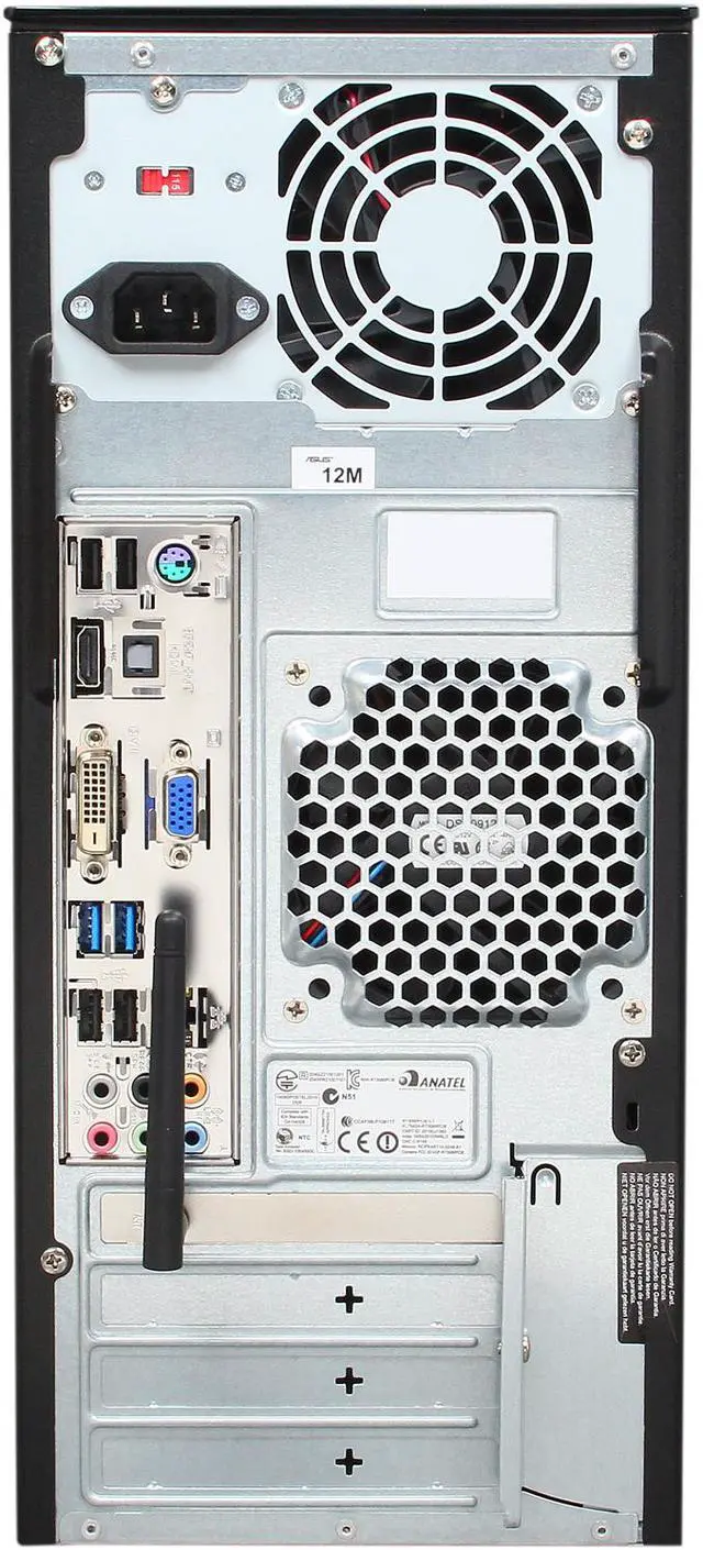 Alt view image 6 of 7 - ASUS Desktop PC CM1831-US-3AA AMD FX-Series FX-8120 8GB DDR3 2TB HDD ATI Radeon 3000 IGP Windows 7 Home Premium 64-Bit