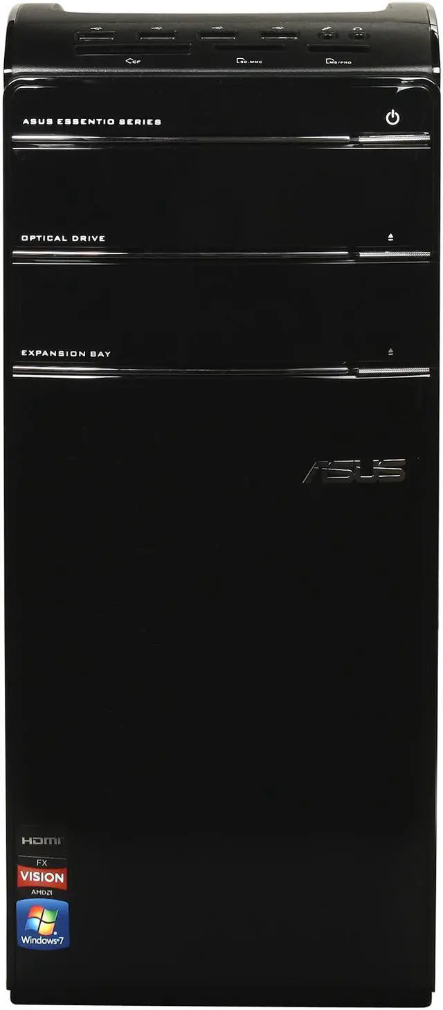 Alt view image 2 of 9 - ASUS Desktop PC CM1831-US-3AD AMD FX-Series FX-8120 8GB DDR3 2TB HDD ATI Radeon 3000 IGP Windows 7 Home Premium 64-Bit