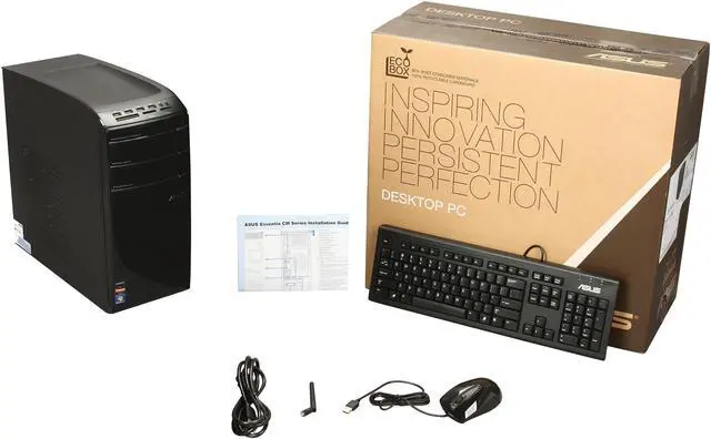 Alt view image 9 of 9 - ASUS Desktop PC CM1831-US-3AD AMD FX-Series FX-8120 8GB DDR3 2TB HDD ATI Radeon 3000 IGP Windows 7 Home Premium 64-Bit