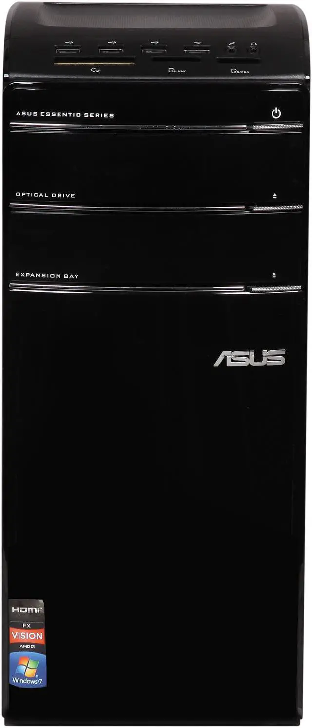 Alt view image 2 of 7 - ASUS Desktop PC CM1831-US-2AB AMD FX-Series FX-6120 8GB DDR3 1TB HDD ATI Radeon 3000 IGP Windows 7 Home Premium 64-Bit