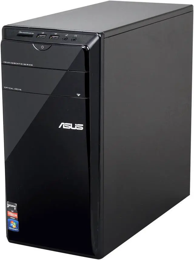 Alt view image 3 of 8 - ASUS Desktop PC CM1740-US-2AC AMD A6-3600 4GB 1TB HDD AMD Radeon HD 6530D Windows 7 Home Premium