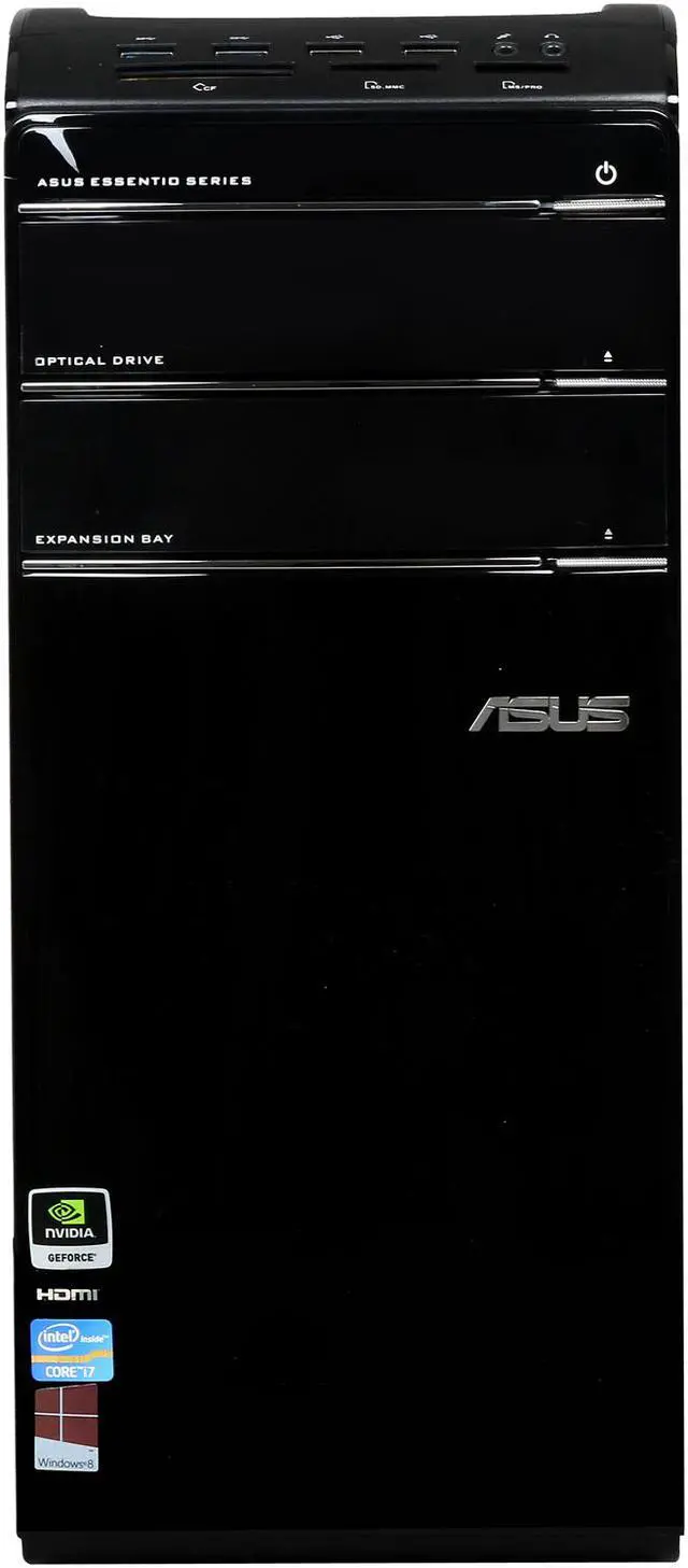 Alt view image 2 of 6 - ASUS Desktop PC CM6730-US005S Intel Core i5-3350P 6GB DDR3 1TB HDD AMD Radeon HD 7470 1GB Windows 8