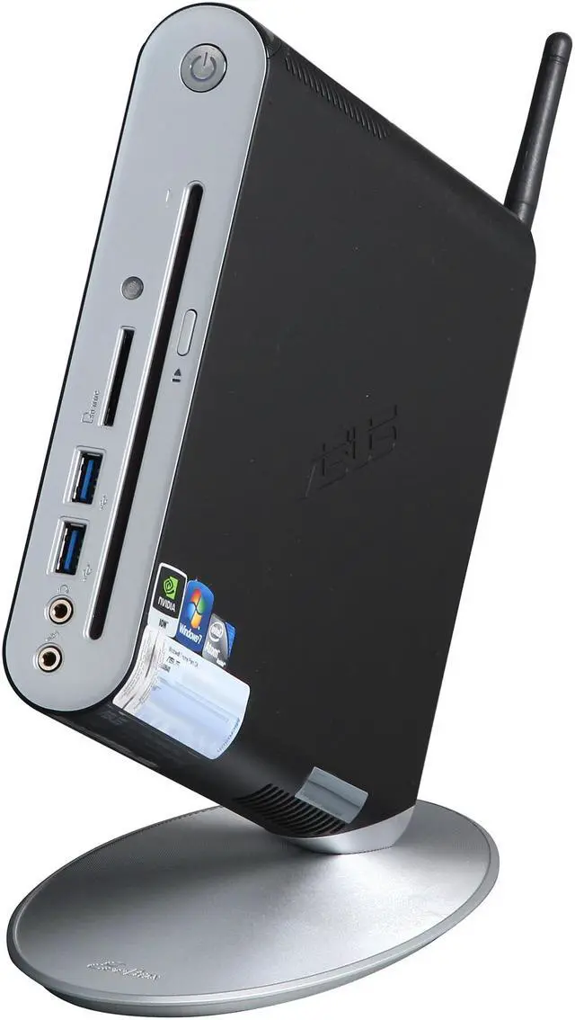 Alt view image 3 of 6 - ASUS Nettop Eee Box EB1501P-B117E Intel Atom D525 2GB DDR3 320GB HDD Windows 7 Home Premium 64-bit