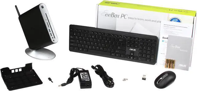 Alt view image 6 of 6 - ASUS Nettop Eee Box EB1501P-B117E Intel Atom D525 2GB DDR3 320GB HDD Windows 7 Home Premium 64-bit