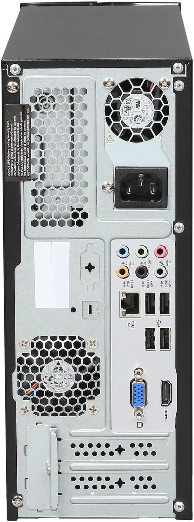 Alt view image 5 of 6 - ASUS Desktop PC Essentio CP6230-US-2AA Intel Core i3-2120 4GB DDR3 500GB HDD Intel HD Graphics 2000 Windows 7 Professional 64-Bit