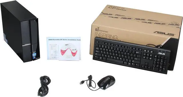Alt view image 6 of 6 - ASUS Desktop PC Essentio CP6230-US-2AA Intel Core i3-2120 4GB DDR3 500GB HDD Intel HD Graphics 2000 Windows 7 Professional 64-Bit