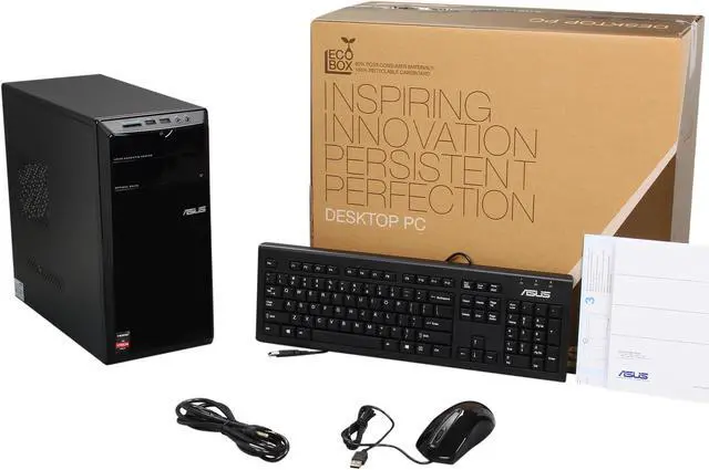 Alt view image 8 of 8 - ASUS Desktop PC CM1745-US007S AMD A8-5500 8GB DDR3 1TB HDD AMD Radeon HD 7560D Windows 8