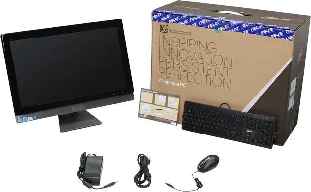 Alt view image 7 of 7 - ASUS All-in-One PC ET2410-04 Intel Pentium G630 4GB DDR3 500GB HDD 23.6" Touchscreen Windows 7 Home Premium 64-Bit