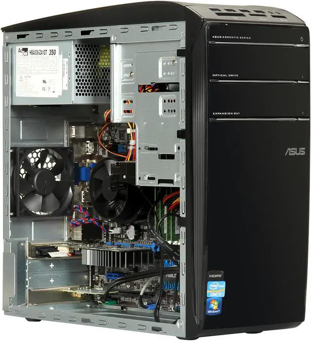 Alt view image 7 of 9 - ASUS Desktop PC CM6870-CA-3AA Intel Core i7-3770 16GB 2TB HDD NVIDIA GeForce GT 630 2GB Windows 7 Home Premium