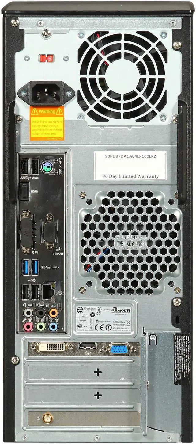 Alt view image 8 of 9 - ASUS Desktop PC CM6870-CA-3AA Intel Core i7-3770 16GB 2TB HDD NVIDIA GeForce GT 630 2GB Windows 7 Home Premium