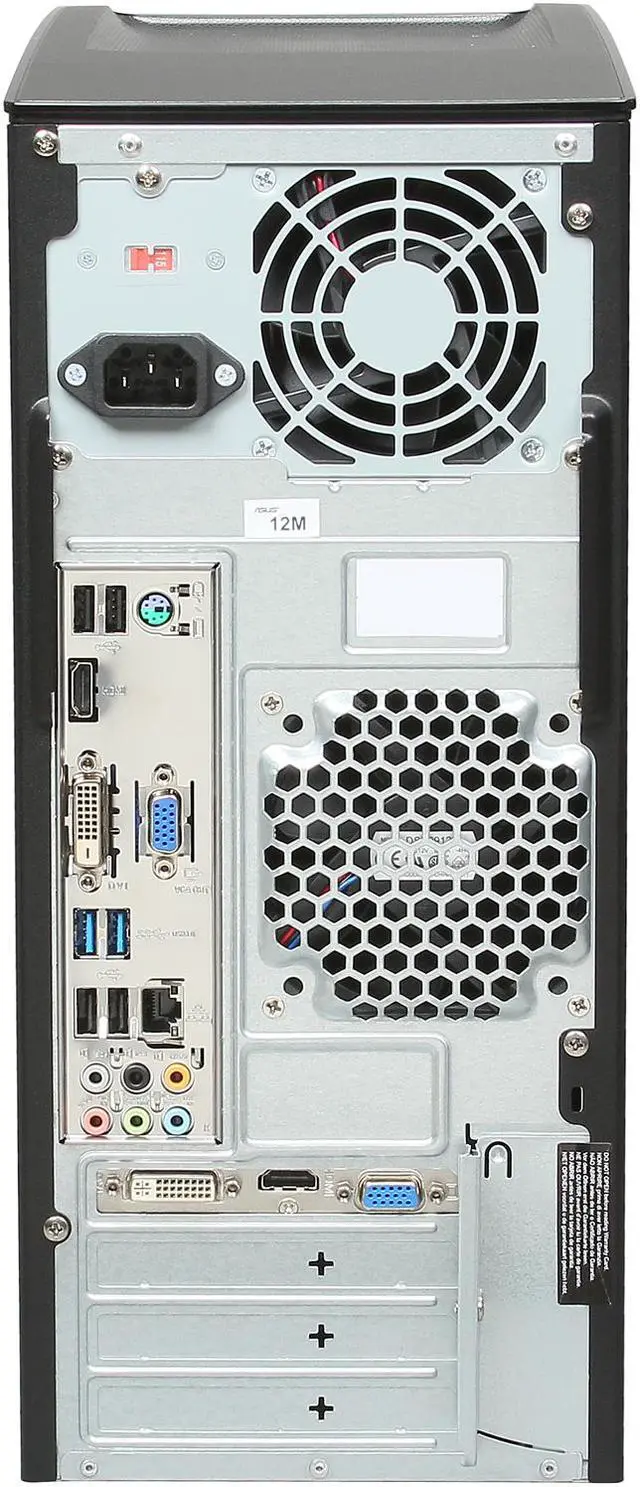Alt view image 6 of 7 - ASUS Desktop PC CM6870-US015S Intel Core i7-3770 16GB DDR3 1TB HDD NVIDIA GeForce GT 620 2GB Windows 8