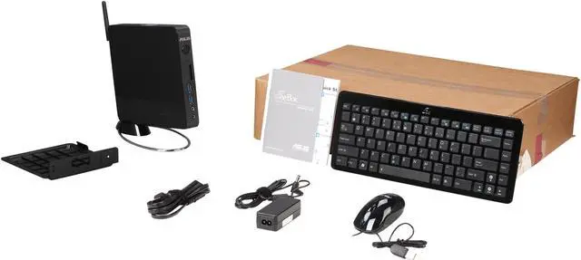 Scheda Madre Asus EeeBox PC EB1021 Rev 1.02G Con CPU AMD E-450 1.65Ghz (usata)