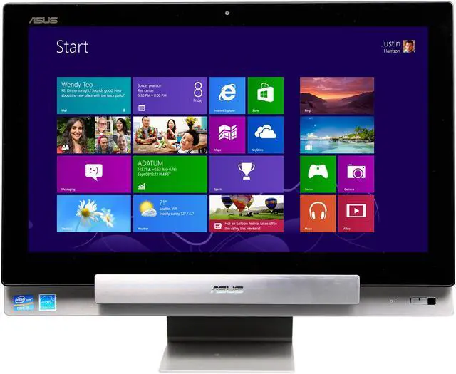 Alt view image 4 of 15 - ASUS Transformer All-in-one P1801-B037K 18.4" Desktop PC Intel Core i5 3350P(3.10GHz) 8GB DDR3 1TB HDD Capacity NVIDIA GeForce GT 730M 2GB PC Station: Genuine Windows 8 Tablet: Android Jelly Bean 4.1