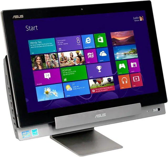 Alt view image 5 of 15 - ASUS Transformer All-in-one P1801-B037K 18.4" Desktop PC Intel Core i5 3350P(3.10GHz) 8GB DDR3 1TB HDD Capacity NVIDIA GeForce GT 730M 2GB PC Station: Genuine Windows 8 Tablet: Android Jelly Bean 4.1