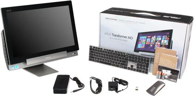 Alt view image 15 of 15 - ASUS Transformer All-in-one P1801-B037K 18.4" Desktop PC Intel Core i5 3350P(3.10GHz) 8GB DDR3 1TB HDD Capacity NVIDIA GeForce GT 730M 2GB PC Station: Genuine Windows 8 Tablet: Android Jelly Bean 4.1