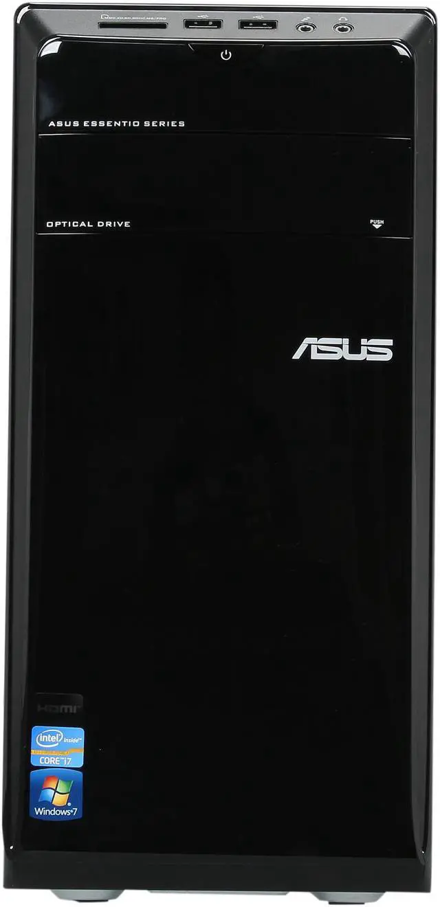 Alt view image 2 of 6 - ASUS Desktop PC CM6730-US005O Intel Core i7-3770 16GB DDR3 2TB HDD Intel HD Graphics 4000 Windows 7 Home Premium