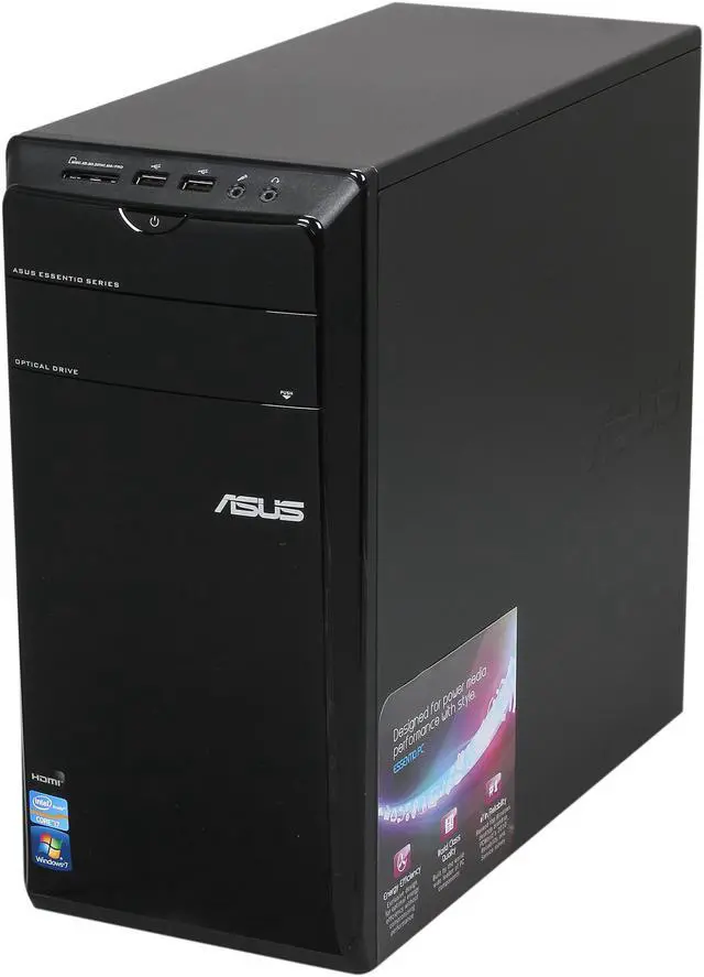 Alt view image 3 of 6 - ASUS Desktop PC CM6730-US005O Intel Core i7-3770 16GB DDR3 2TB HDD Intel HD Graphics 4000 Windows 7 Home Premium
