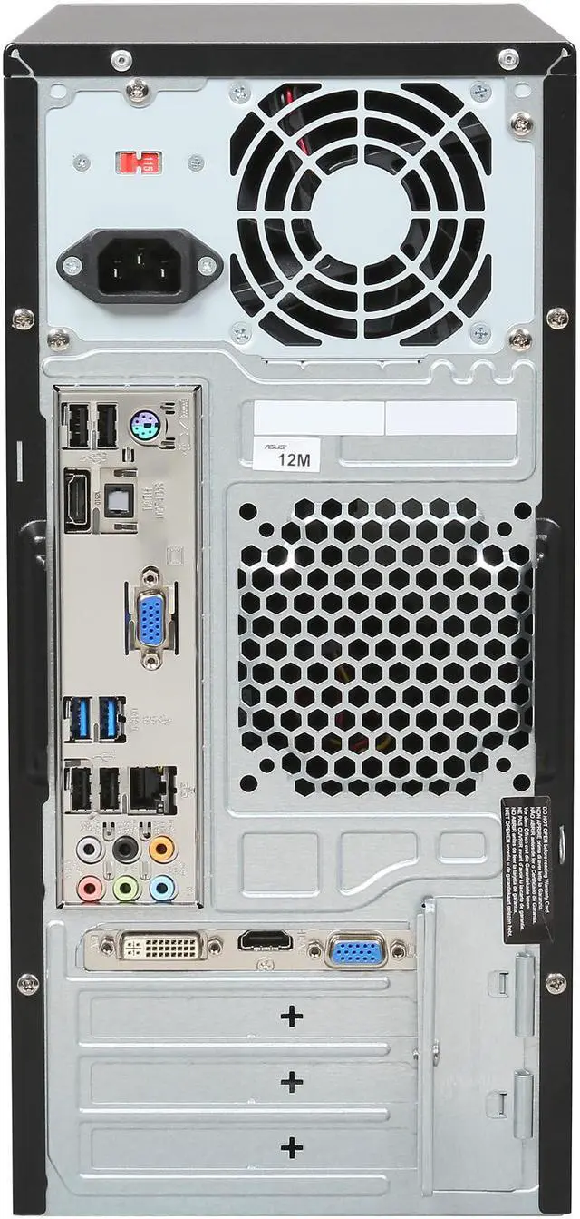 Alt view image 5 of 6 - ASUS Desktop PC CM6730-US004O Intel Core i7-3770 16GB DDR3 2TB HDD NVIDIA GeForce GT 620 2GB Windows 7 Home Premium 64-Bit