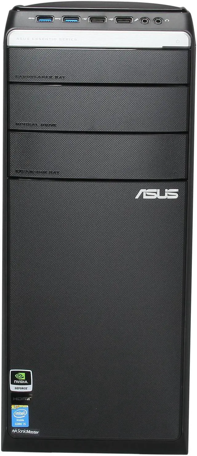 Alt view image 3 of 7 - ASUS Desktop PC M51AC-US006S Intel Core i5-4570 8GB DDR3 1TB HDD NVIDIA GeForce GTX 650 1GB Windows 8