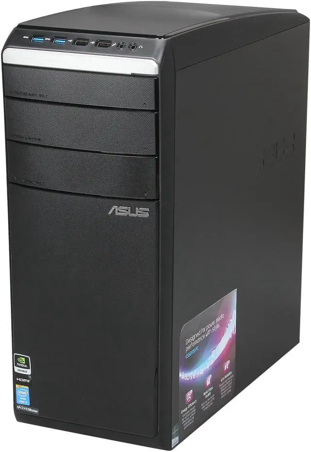 Alt view image 4 of 7 - ASUS Desktop PC M51AC-US006S Intel Core i5-4570 8GB DDR3 1TB HDD NVIDIA GeForce GTX 650 1GB Windows 8