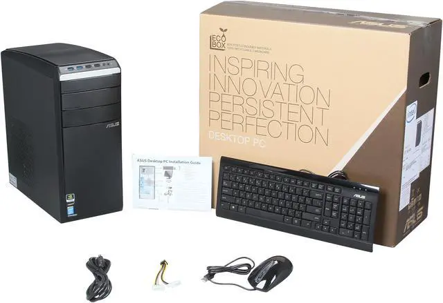 Alt view image 7 of 7 - ASUS Desktop PC M51AC-US006S Intel Core i5-4570 8GB DDR3 1TB HDD NVIDIA GeForce GTX 650 1GB Windows 8