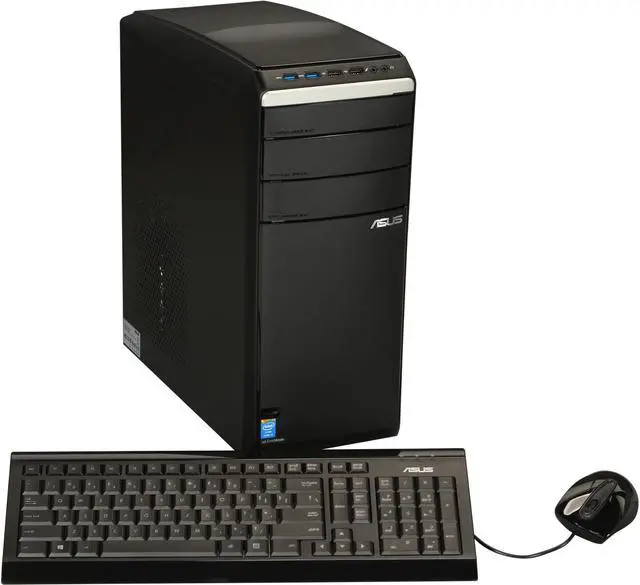 Alt view image 2 of 7 - ASUS Desktop PC M51AC-US005S Intel Core i5-4430S 16GB DDR3 3TB HDD Intel HD Graphics 4600 Windows 8
