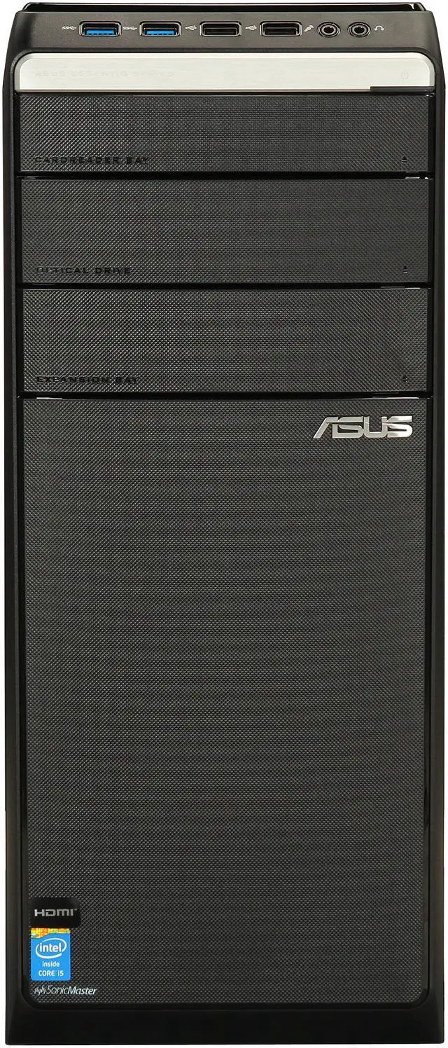 Alt view image 3 of 7 - ASUS Desktop PC M51AC-US005S Intel Core i5-4430S 16GB DDR3 3TB HDD Intel HD Graphics 4600 Windows 8
