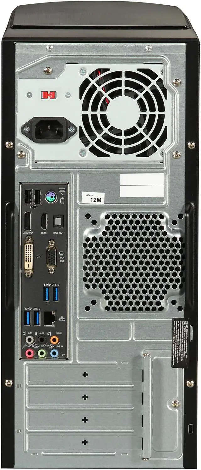 Alt view image 6 of 7 - ASUS Desktop PC M51AC-US005S Intel Core i5-4430S 16GB DDR3 3TB HDD Intel HD Graphics 4600 Windows 8