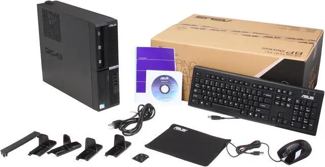 Alt view image 9 of 9 - ASUS Desktop PC BP6320-0G2030094B Intel Pentium G2030 4GB DDR3 500GB HDD Intel HD Graphics Windows 7 Pro 64 bit / Windows 8 Pro 64 Bit