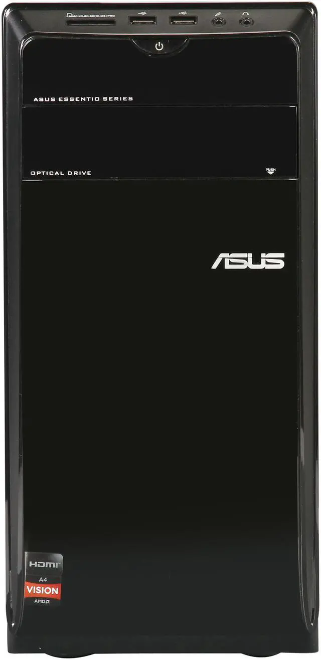 Alt view image 2 of 6 - ASUS Desktop PC CM1740-US001S AMD A4-3420 6GB DDR3 1TB HDD AMD Radeon HD 6410D Windows 8