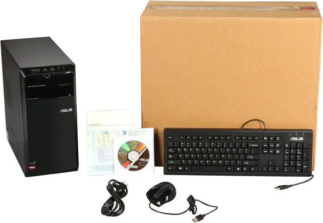 Alt view image 6 of 6 - ASUS Desktop PC CM1740-US001S AMD A4-3420 6GB DDR3 1TB HDD AMD Radeon HD 6410D Windows 8
