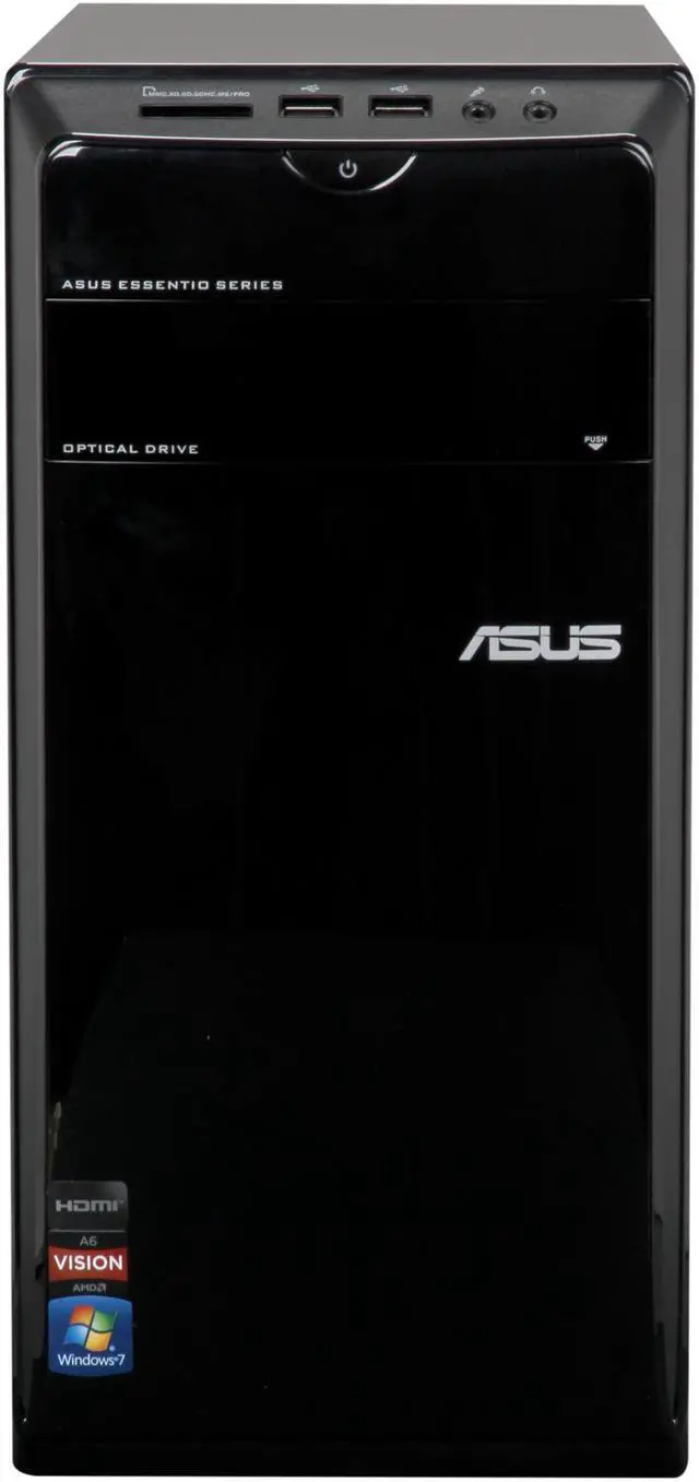 Alt view image 2 of 6 - ASUS Desktop PC CM1740-US-2AF AMD A6-3620 4GB DDR3 1TB HDD AMD Radeon HD 6530D Windows 7 Home Premium 64-Bit
