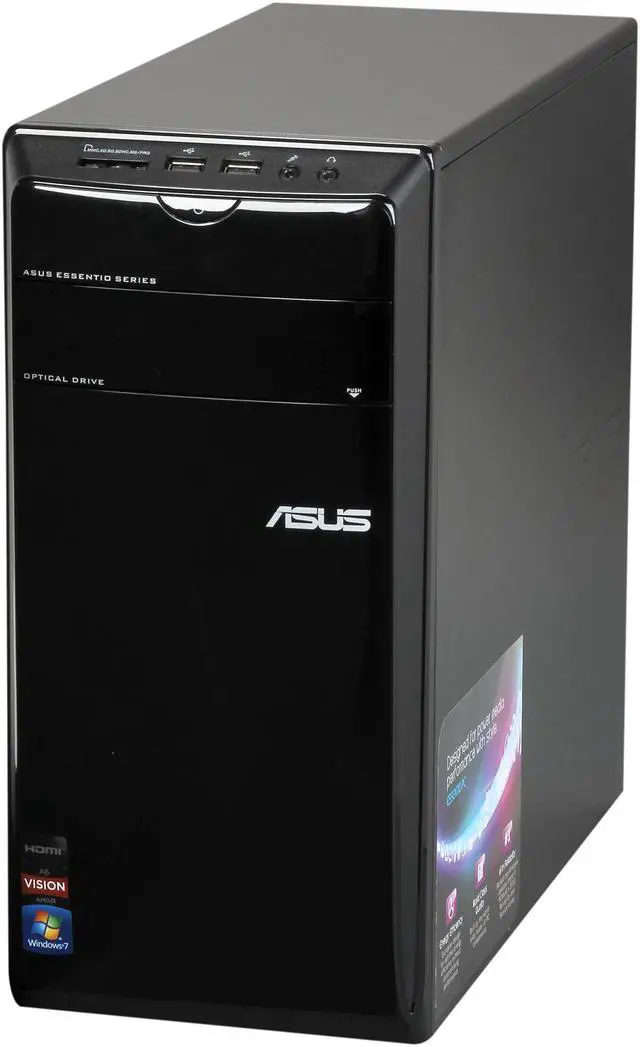 Alt view image 3 of 6 - ASUS Desktop PC CM1740-US-2AF AMD A6-3620 4GB DDR3 1TB HDD AMD Radeon HD 6530D Windows 7 Home Premium 64-Bit