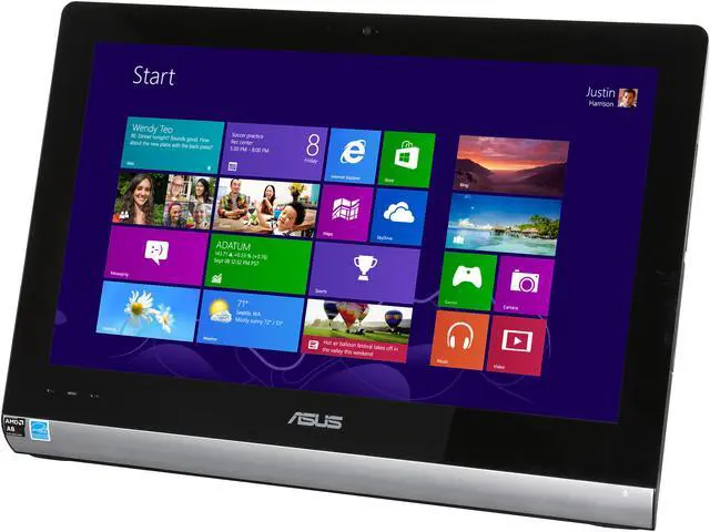 Alt view image 3 of 7 - ASUS All-in-One PC ET2221-01 AMD A8-5550M 4GB DDR3 1TB HDD AMD Radeon HD 8550G Windows 8 64-Bit
