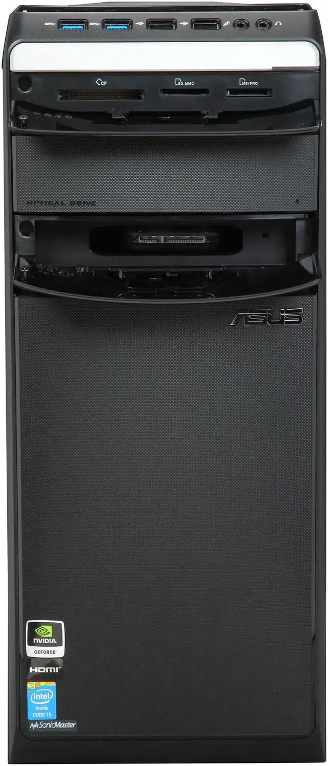 Alt view image 2 of 7 - ASUS Desktop PC M51AC-US016S Intel Core i5-4430 8GB DDR3 1TB HDD NVIDIA GeForce GT 640, 3GB Windows 8