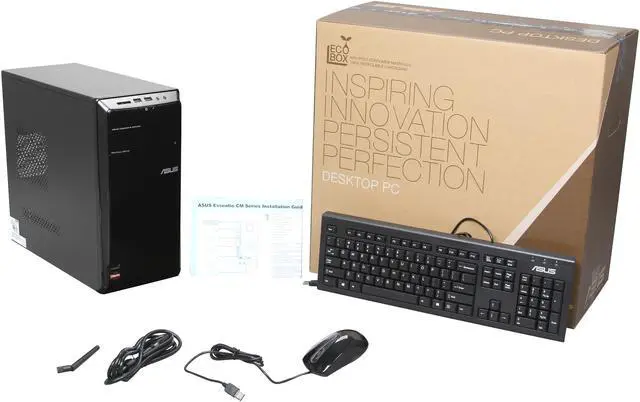 Alt view image 6 of 6 - ASUS Desktop PC CM1745-US009S AMD A10-5700 8GB DDR3 2TB HDD AMD Radeon HD 7560D Windows 8