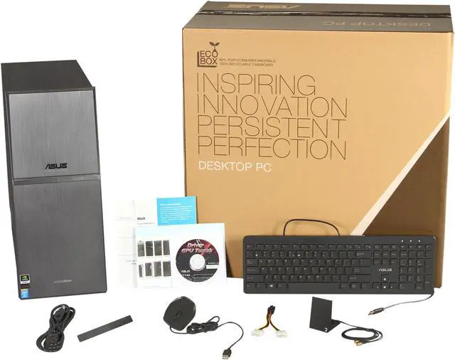 Alt view image 6 of 6 - ASUS Desktop PC G10AC-US009S Intel Core i7 4770 (3.40 GHz) 32 GB DDR3 1 TB HDD NVIDIA GeForce GTX 760 Windows 8 64-Bit