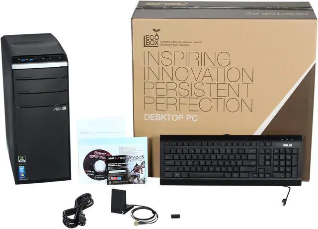Alt view image 6 of 6 - ASUS Desktop PC M51AD-US003O(90PD00E1-M00050) Intel Core i7-4770 16GB DDR3 1TB HDD NVIDIA GeForce GTX 650 Windows 7 Home Premium