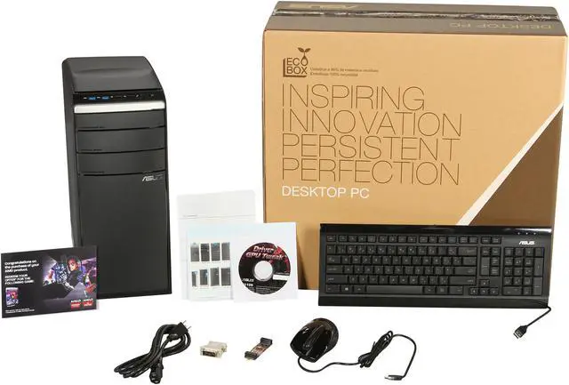 Alt view image 6 of 6 - ASUS Desktop PC M51BC-US002O (90PD00C1-M00130) AMD FX-Series FX-8300 8GB DDR3 1TB HDD AMD Radeon HD 8760 Windows 7 Home Premium