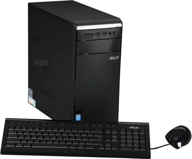 Main image of ASUS Desktop PC M11AD-US003O (90PD00D1-M00460) Intel Core i3-4130T 4GB DDR3 1TB HDD Intel HD Graphics 4400 Windows 7 Home Premium 64-bit