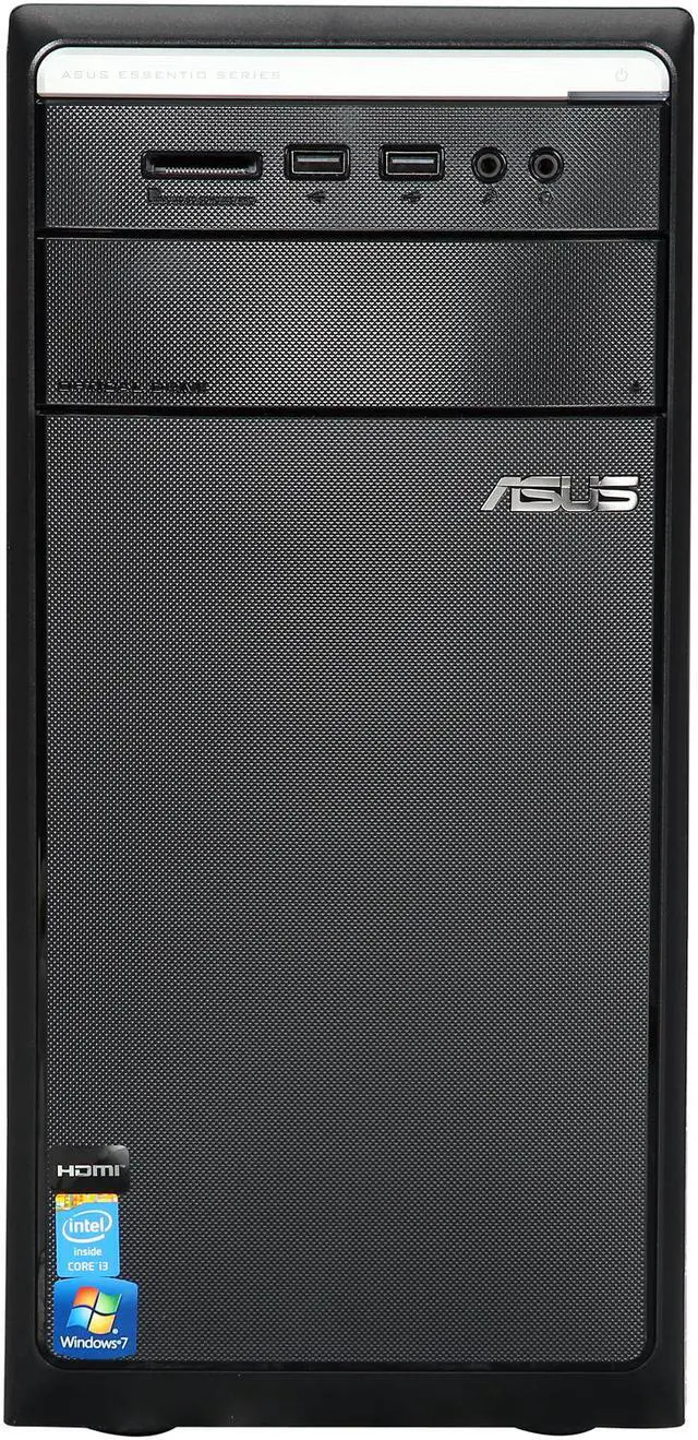 Alt view image 2 of 6 - ASUS Desktop PC M11AD-US003O (90PD00D1-M00460) Intel Core i3-4130T 4GB DDR3 1TB HDD Intel HD Graphics 4400 Windows 7 Home Premium 64-bit